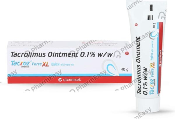 TACROZ FORTE OINTMENT 0.1 % W/W ( 40 gm )