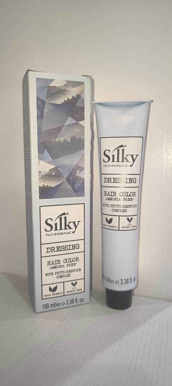 Silky Dark Brown Hair Color 100ml